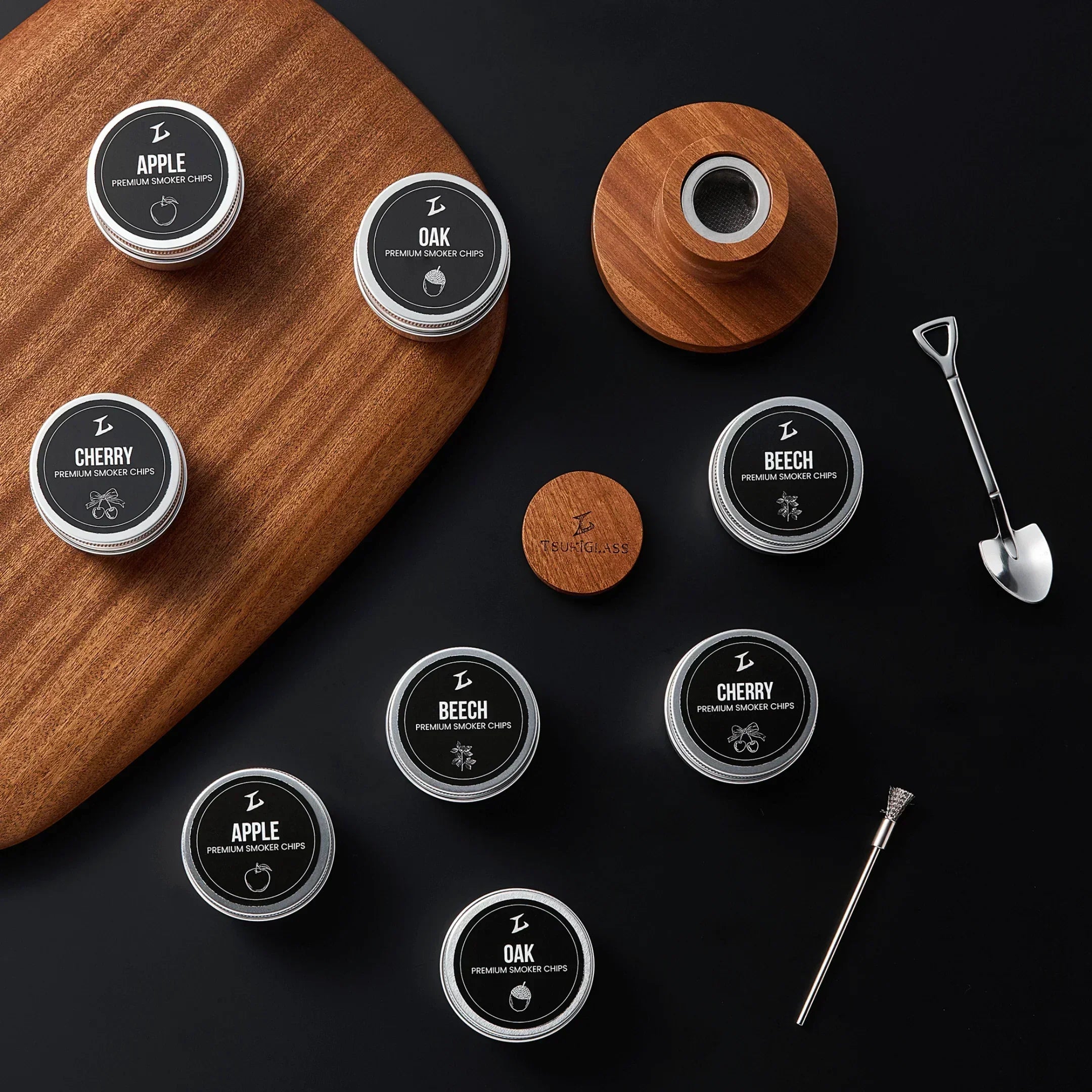 Tsuki Smoker Kit For Cocktails